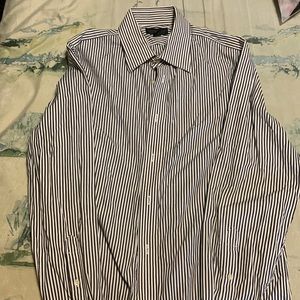 👕 EXPRESS DESGIN PREMIUM STRIPED DRESS SHIRT